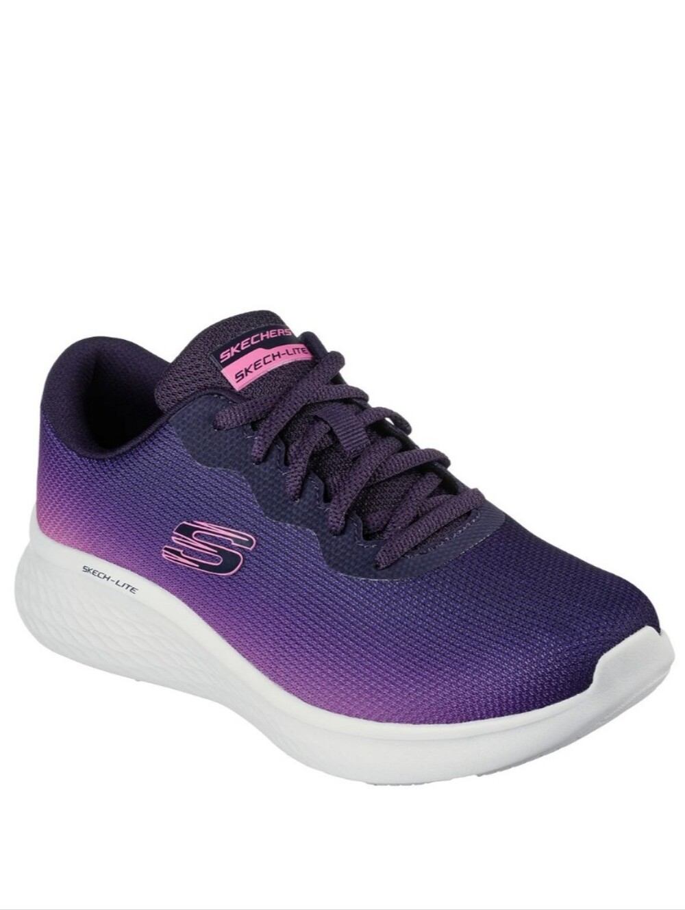 Skechers Women's Fade Out Skech-Lite Pro Walking Lace-up Athletic Sneakers 8.5 - Picture 3 of 14